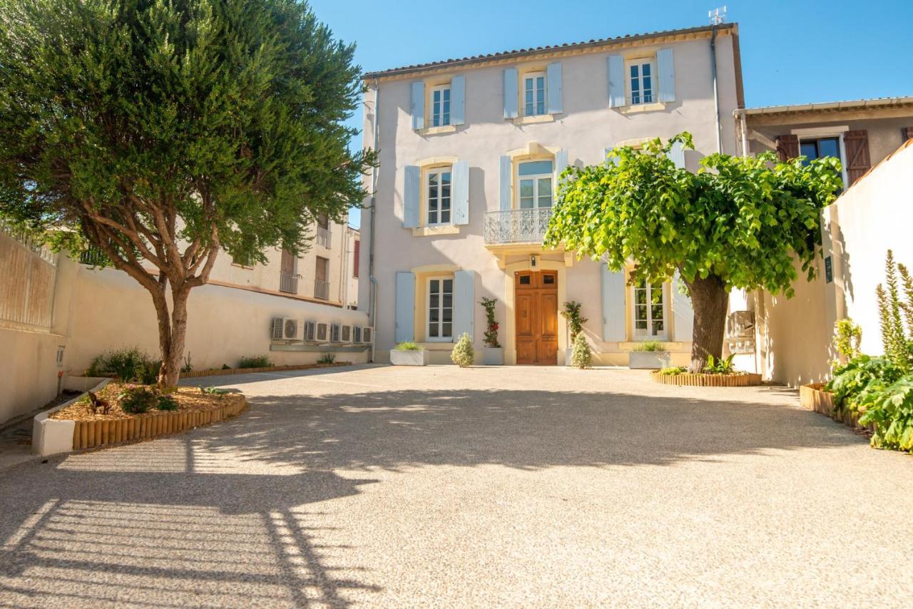 La Maison Des Vendangeurs En Ville Narbona Exterior foto